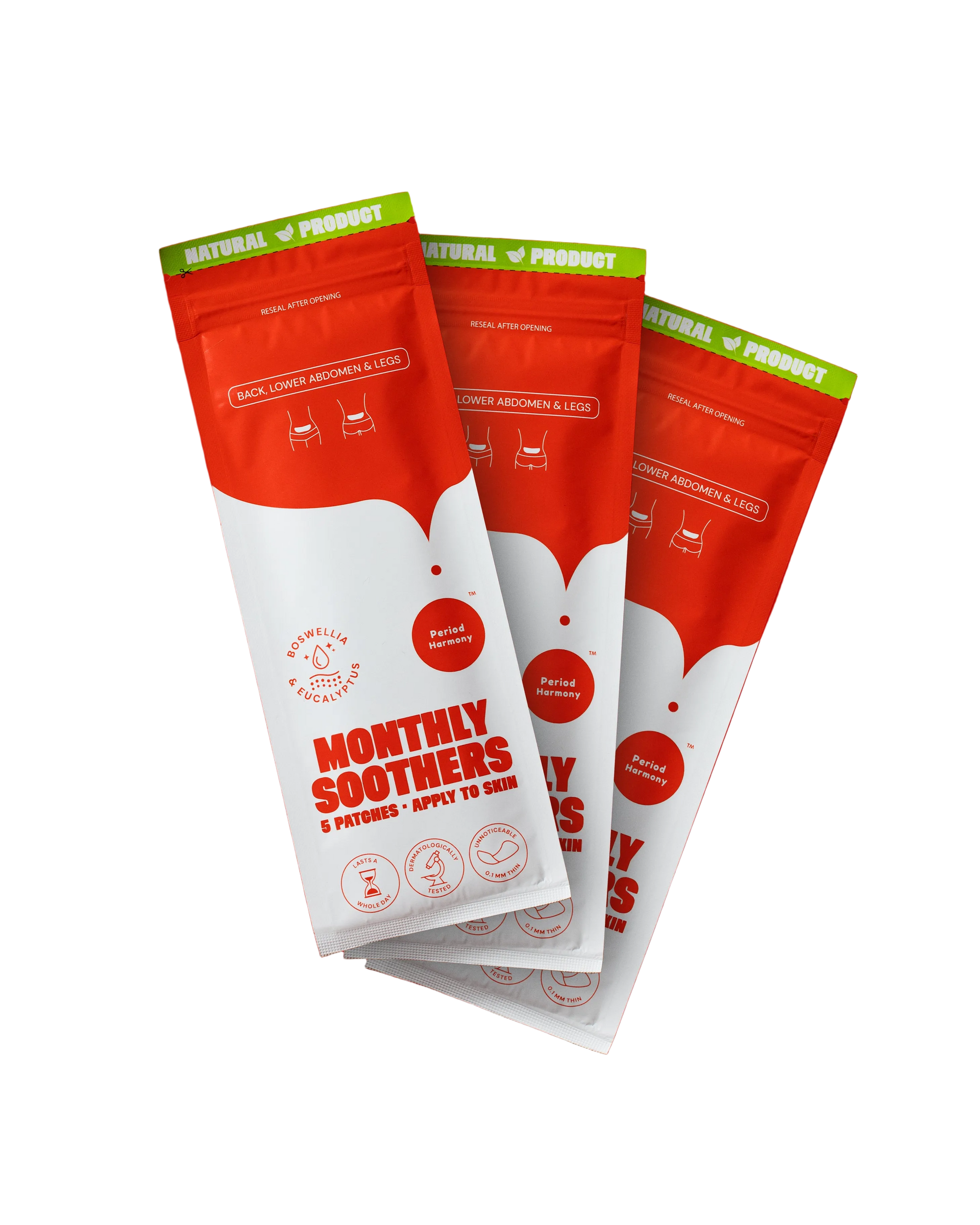 MONTHLY SOOTHERS (3 PACK)
